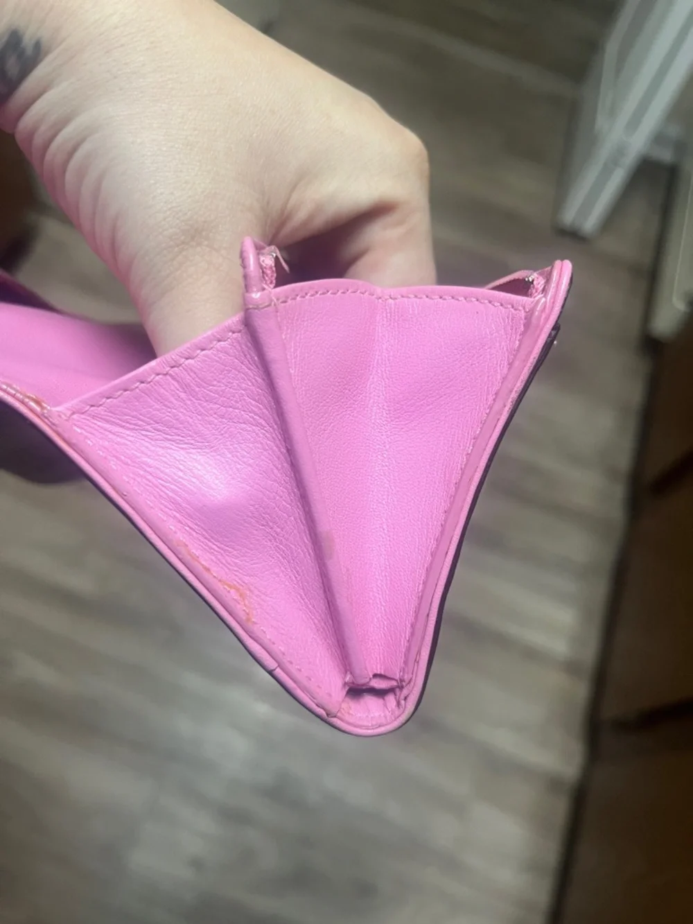 Coach Vintage Colorblock Trifold Leather Wallet - Picture 6 of 10